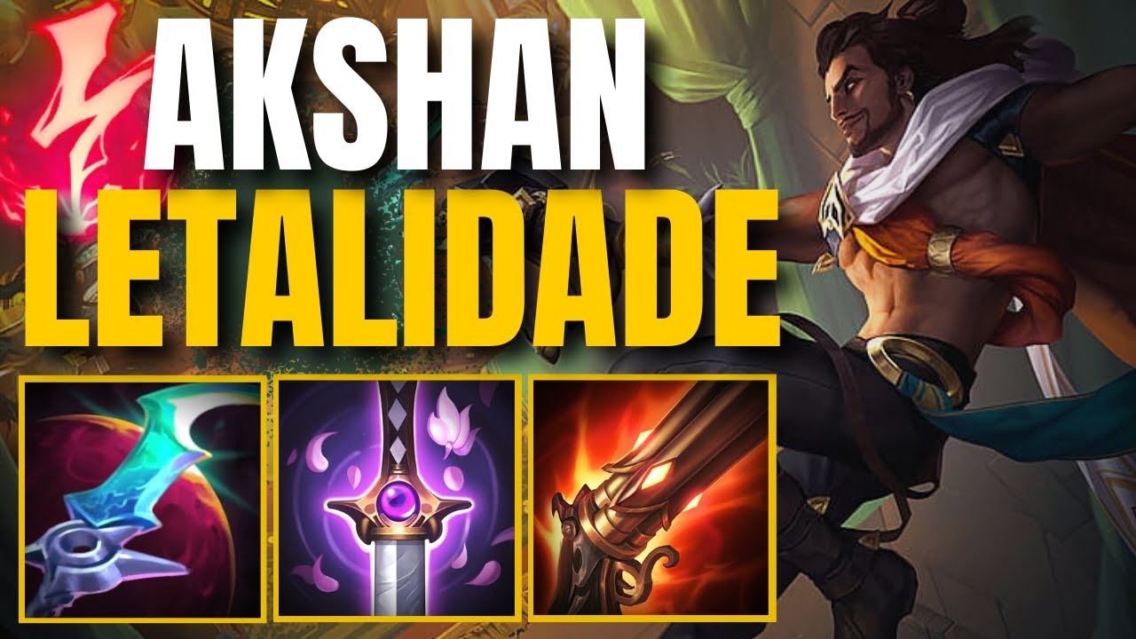 COMO NUNCA PERDER UMA TROCA NO MID: AKSHAN LETALIDADE