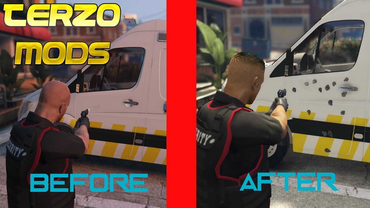 How to make door bullet shell impact GTA V Zmodeler3