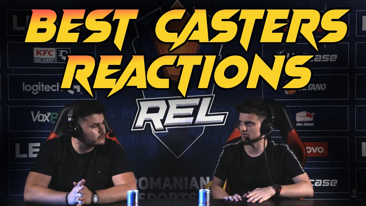 CELE MAI NEBUNE REACTII ALE CASTERILOR LA CSGO | BEST CASTER REACTIONS  | WERTY , POP , JAXI , ANG