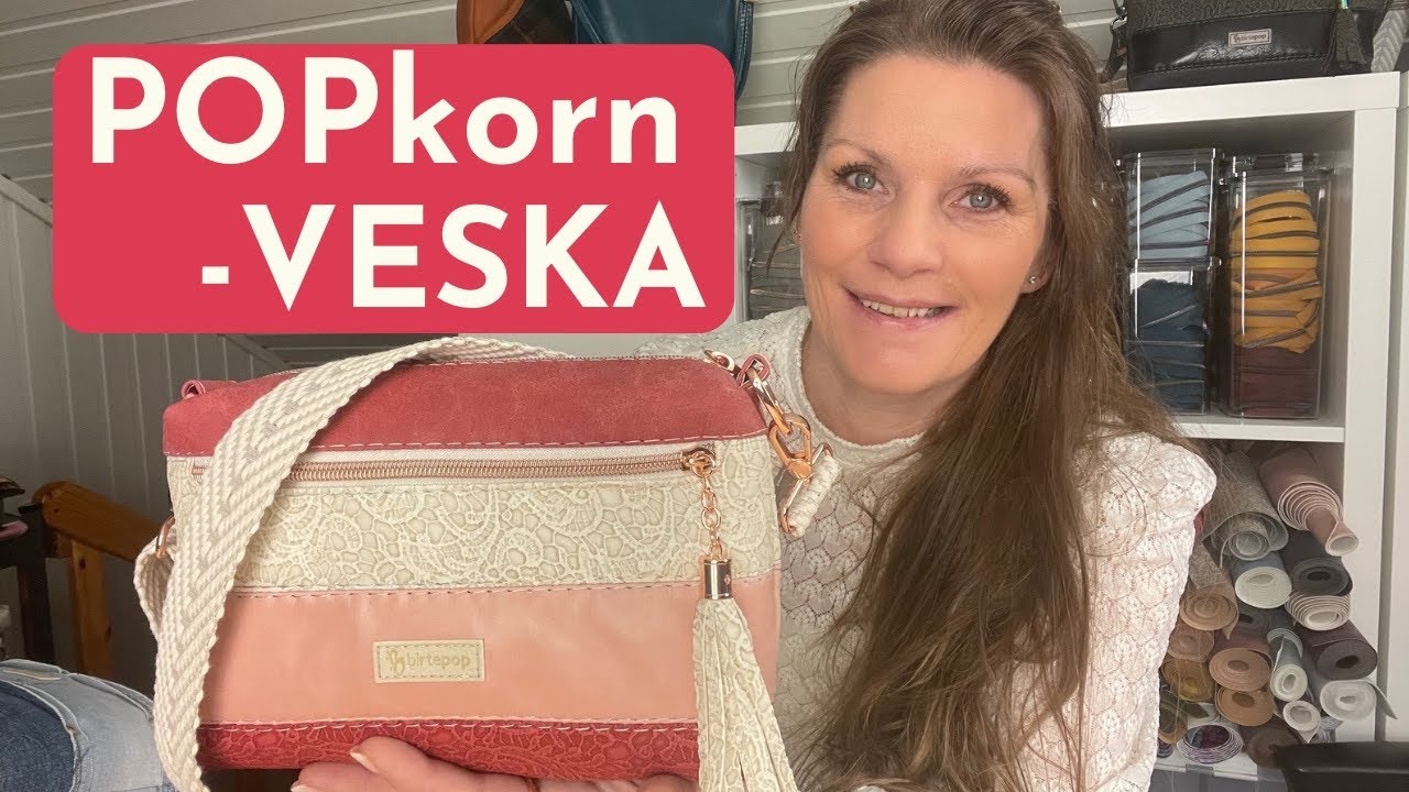 Sy POPkorn veska sammen med birtePOP