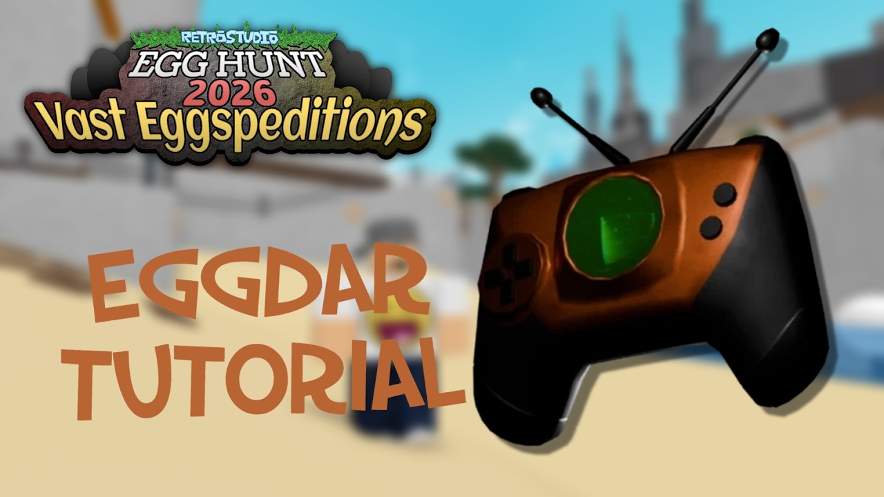 RETROSTUDIO EGG HUNT 2026: How to get the EGGDAR