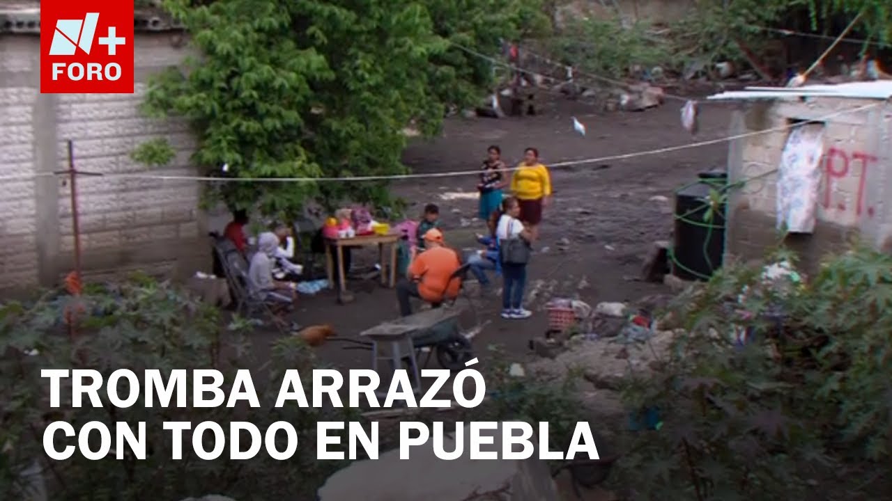 Suman 68 viviendas afectadas por tromba en Izúcar de Matamoros, Puebla - Las Noticias