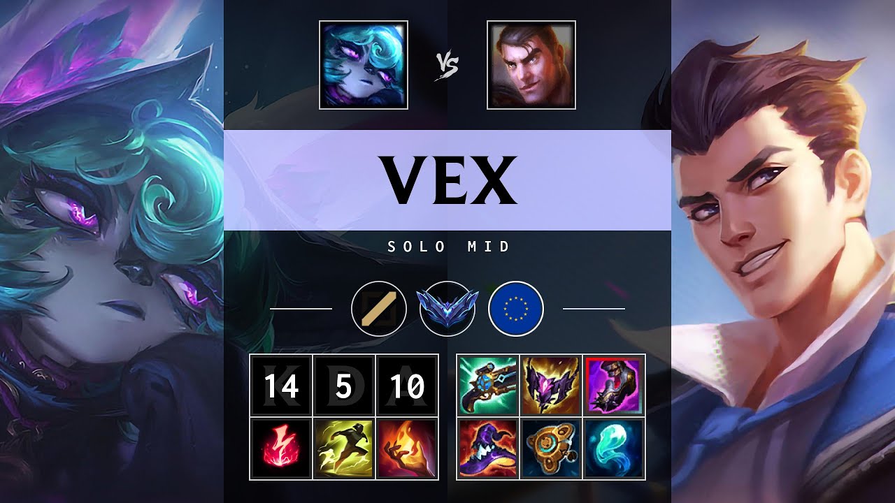 Vex Mid vs Jayce: Legendary - EUW Diamond Patch 25.S1.2