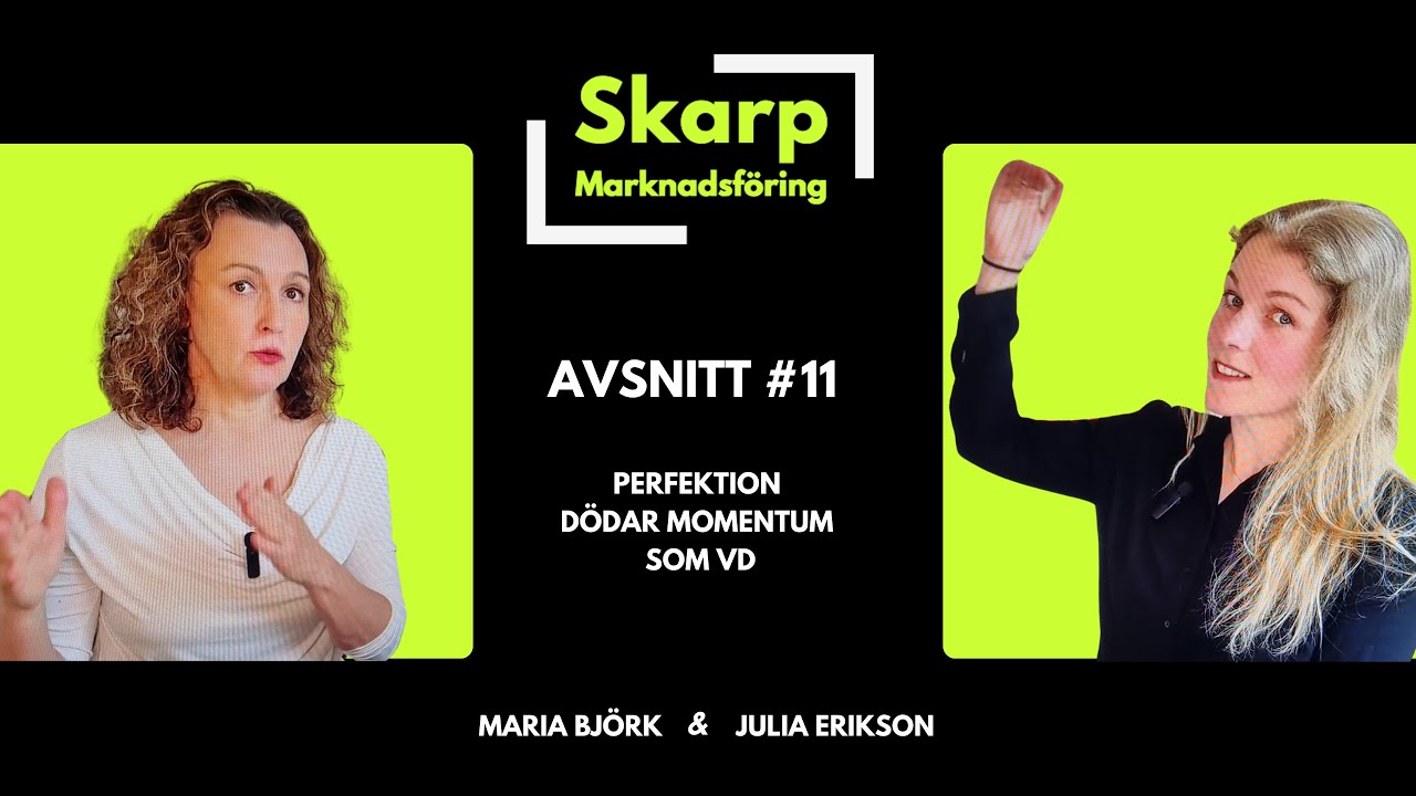 Perfektion dödar momentum som vd