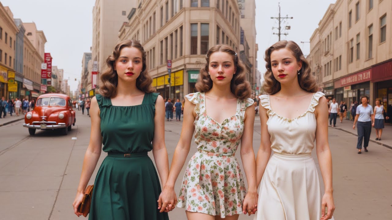 Vintage Los Angeles in Color: A Journey Through the 40s & 50s
