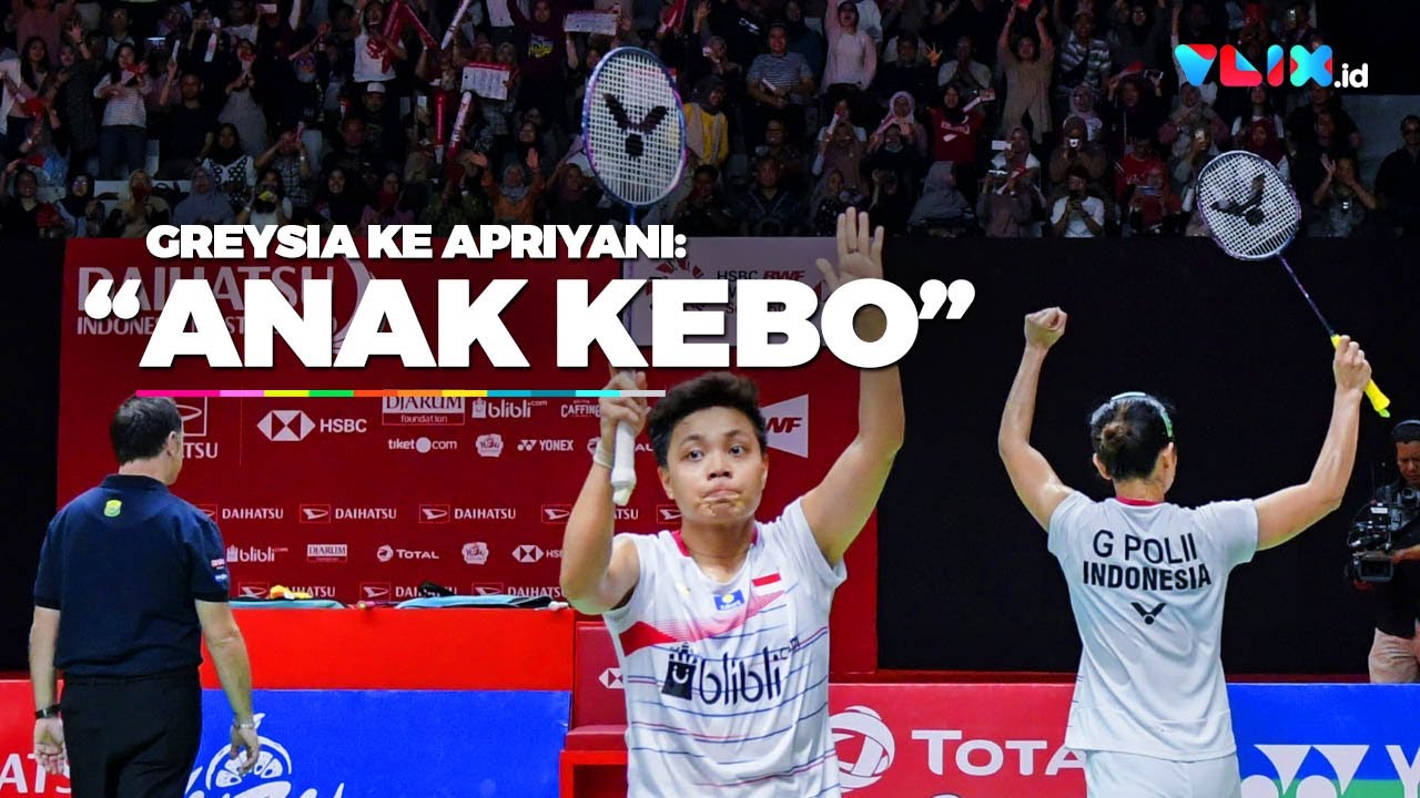 Momen Greysia Polii Sebut Apriyani 