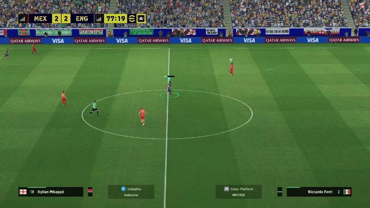 Marcus Rashford late game changer vs Mexico PES 26 online challenge
