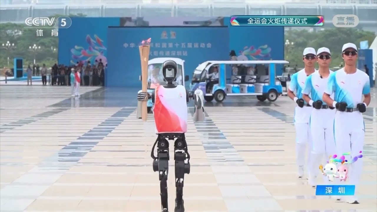 Historic Moment: Humanoid Robot 