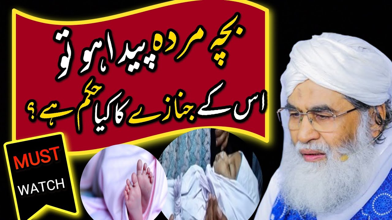 Islamic Question Answer |Murda Bacha Paida  Ho To Janazy Ka Kaya Hukum Ha? | Mulna ilyas qadri