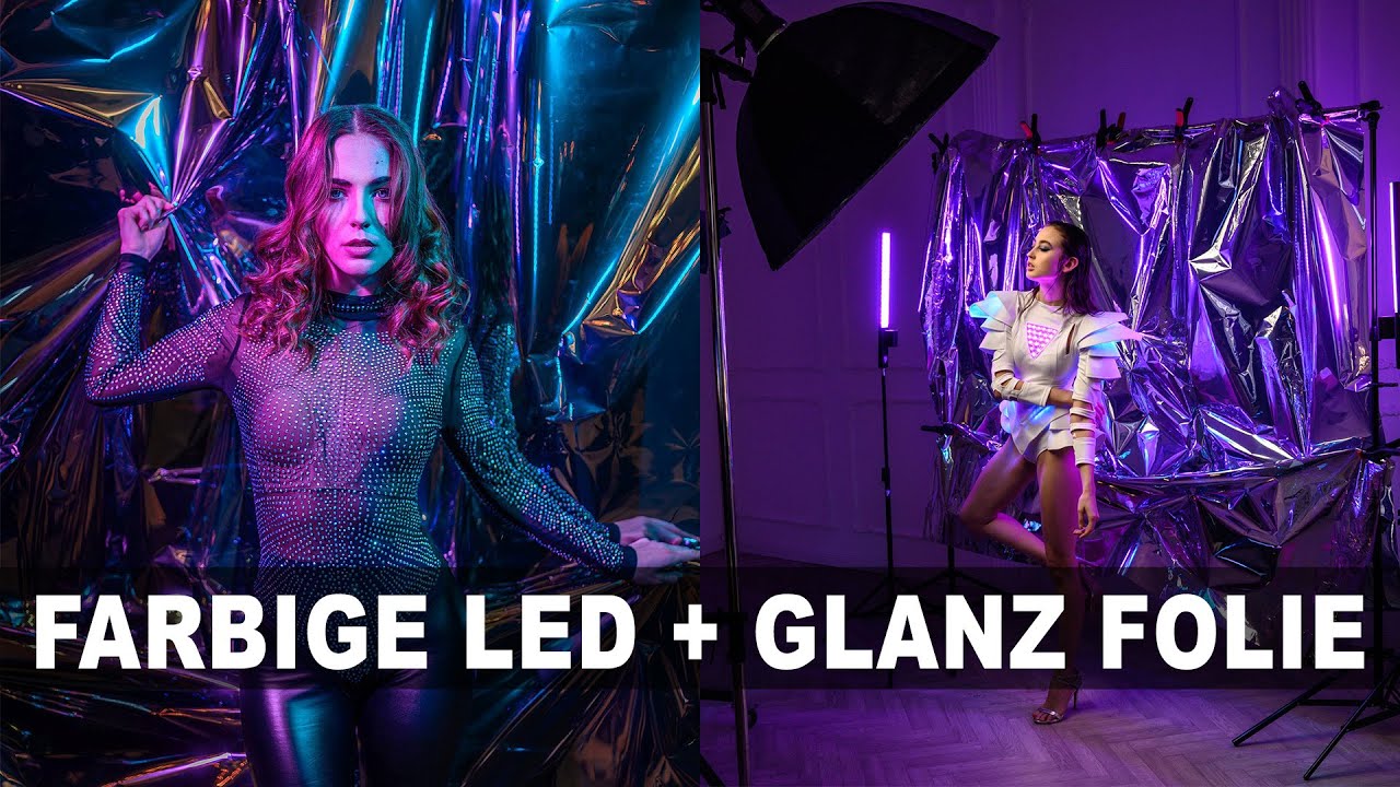 Fotos mit Farbigen LED - Fotografie Tutorial