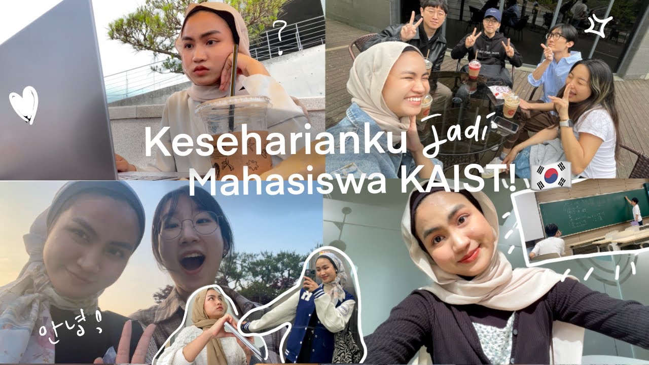 INI DIA KESEHARIANKU jadi Mahasiswa KAIST🇰🇷 - Xaviera Putri Daily Vlog!
