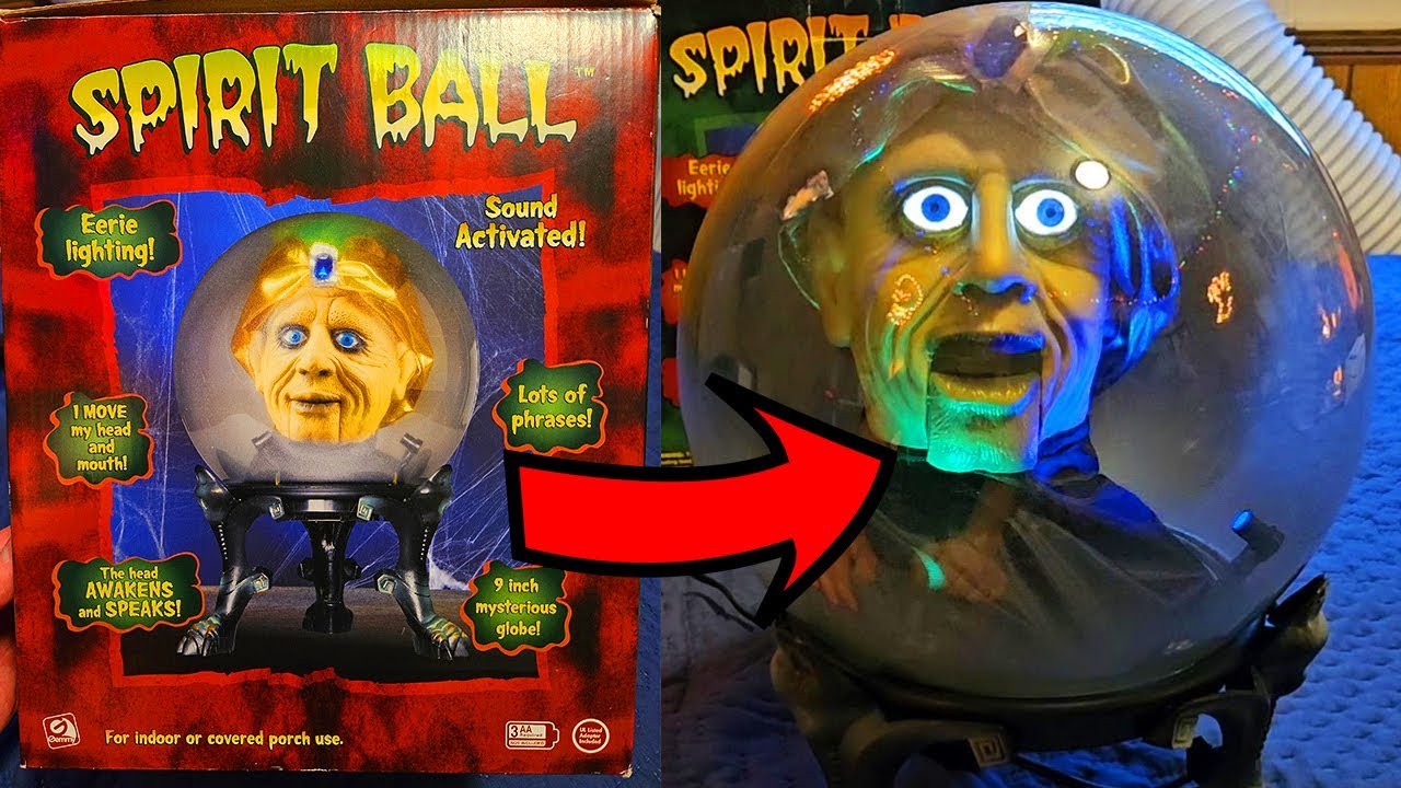 Gemmy Animated Mini Swami Spirit Ball Unboxing
