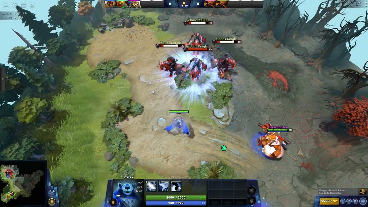 Delete Chaos Knight Illusions With Just One Click - Worst Counter of CK - Dota 2