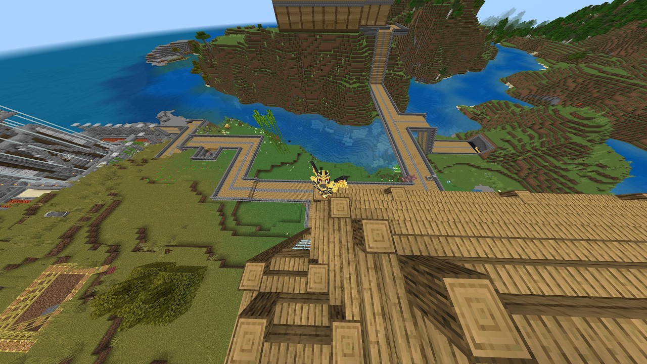 Minecraft Survival Series EP44, IMPROVING WALKWAYS AND NEW  DWELLER FEATURES?