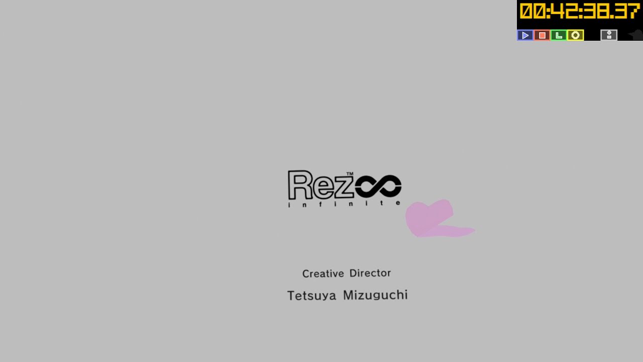 Rez Infinite RTA 100% - Hard VR Standard 42:38.37