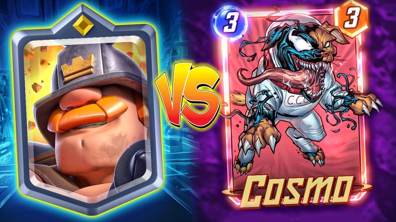 CLASH ROYALE vs NEW BIG CARD GAME - Marvel Snap