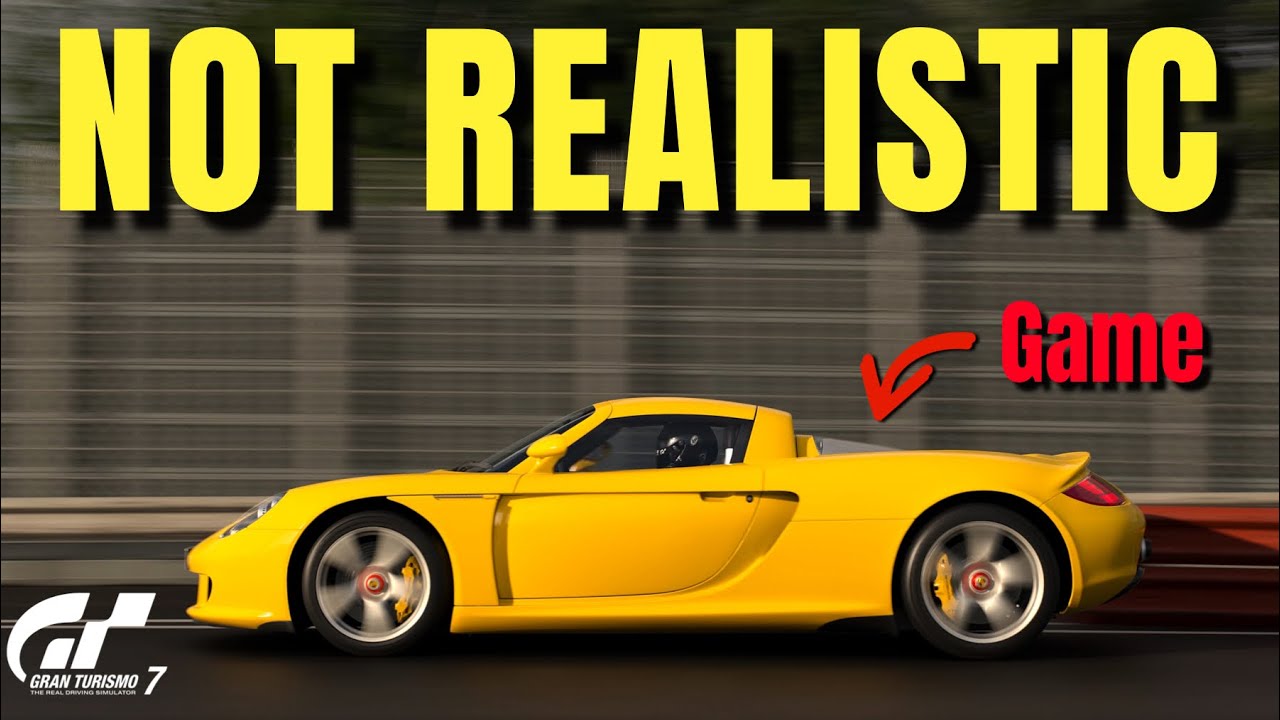 Как в Gran Turismo 7 ошибка с Carrera GT и как это исправить