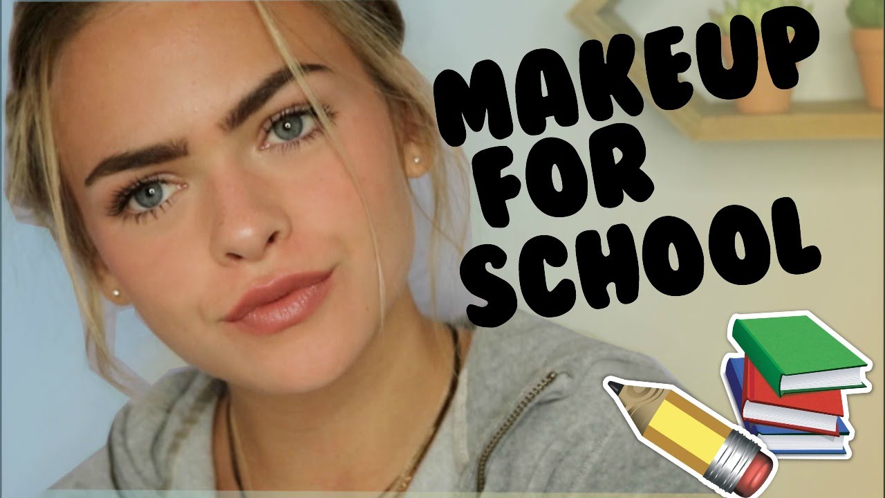 Natural Drugstore Makeup Tutorial for School | Summer Mckeen