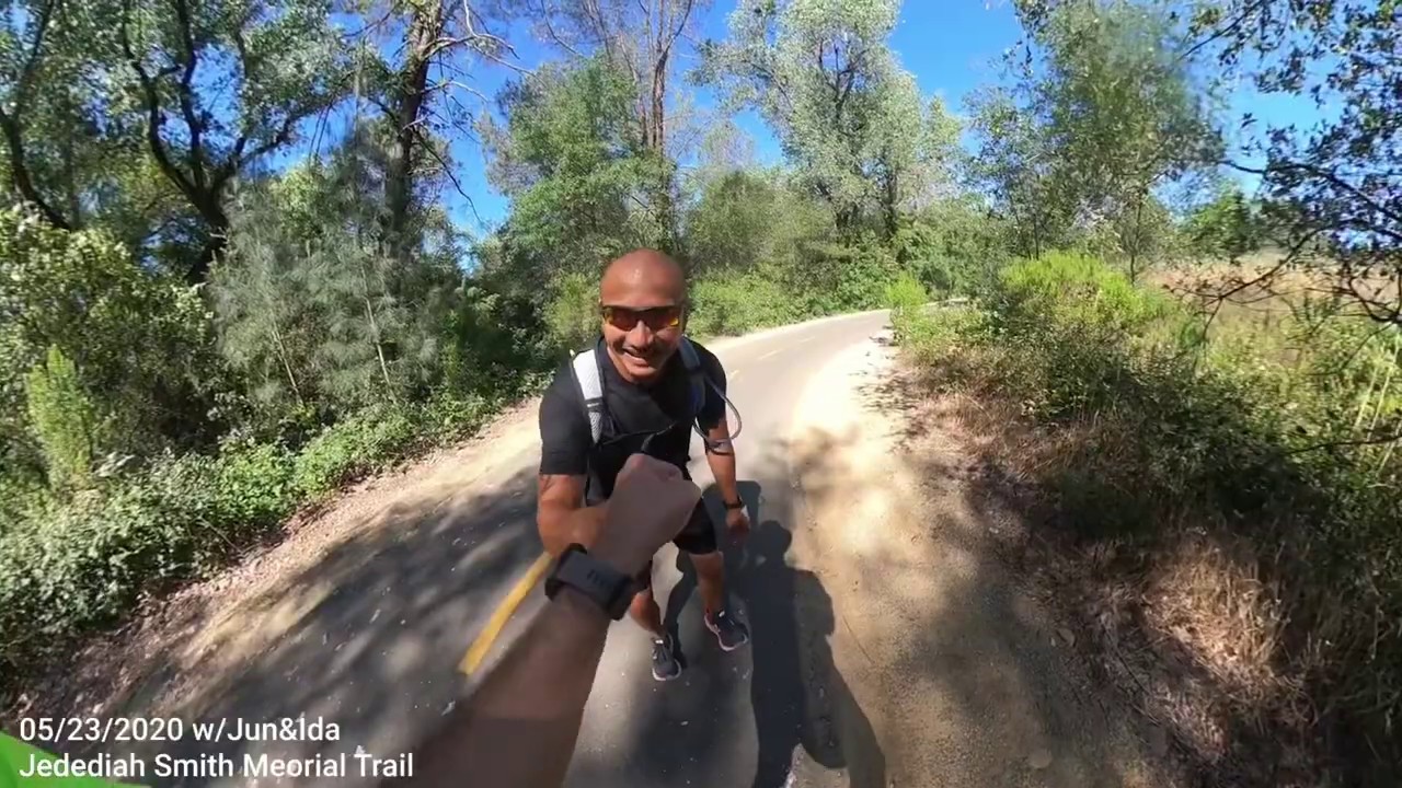 Saturday Run after a long shelter in place | Jedediah Smith Memorial Trail
