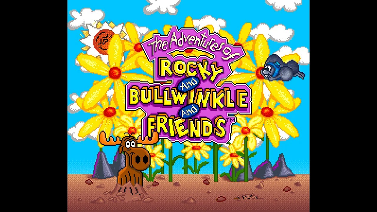 SNES Longplay [643] The Adventures of Rocky and Bullwinkle and Friends (US)