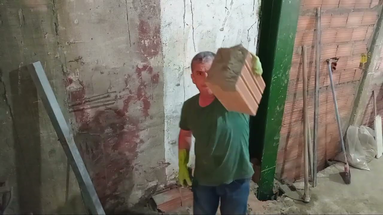 Fazendo parede vídeo completo para relaxar
