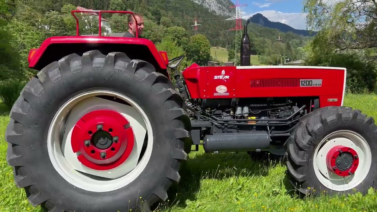 Steyr 1200 4x4 restoration ,renowacja,traktor monster