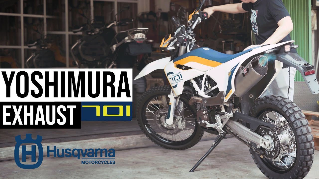 Husqvarna 701 Modified With Yoshimura Exhaust | Sound Check | Omura TV prod.