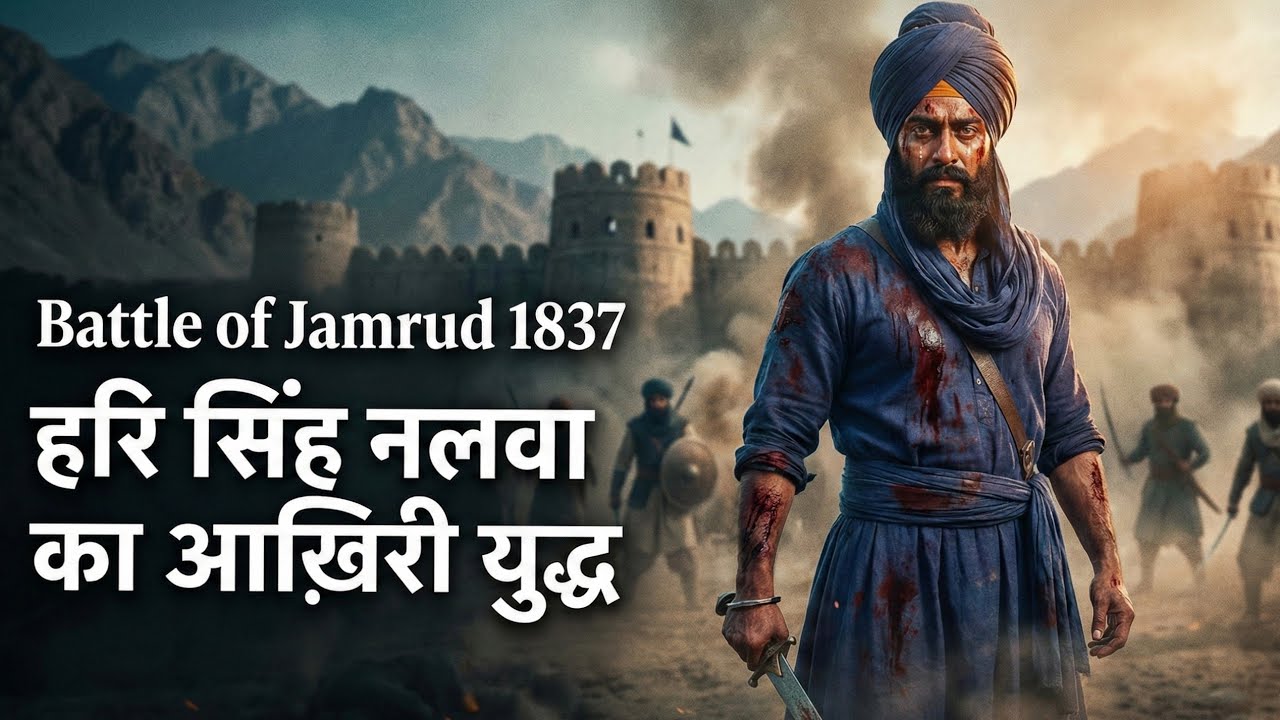 The Battle That Changed History: Hari Singh Nalwa’s Last Stand (1837)🔥🔥🔥