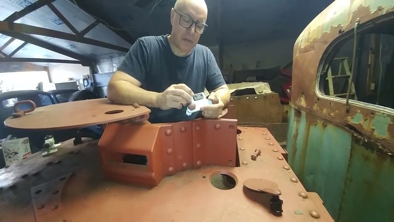 War Barn Panzer Restoration. Turret parts update.