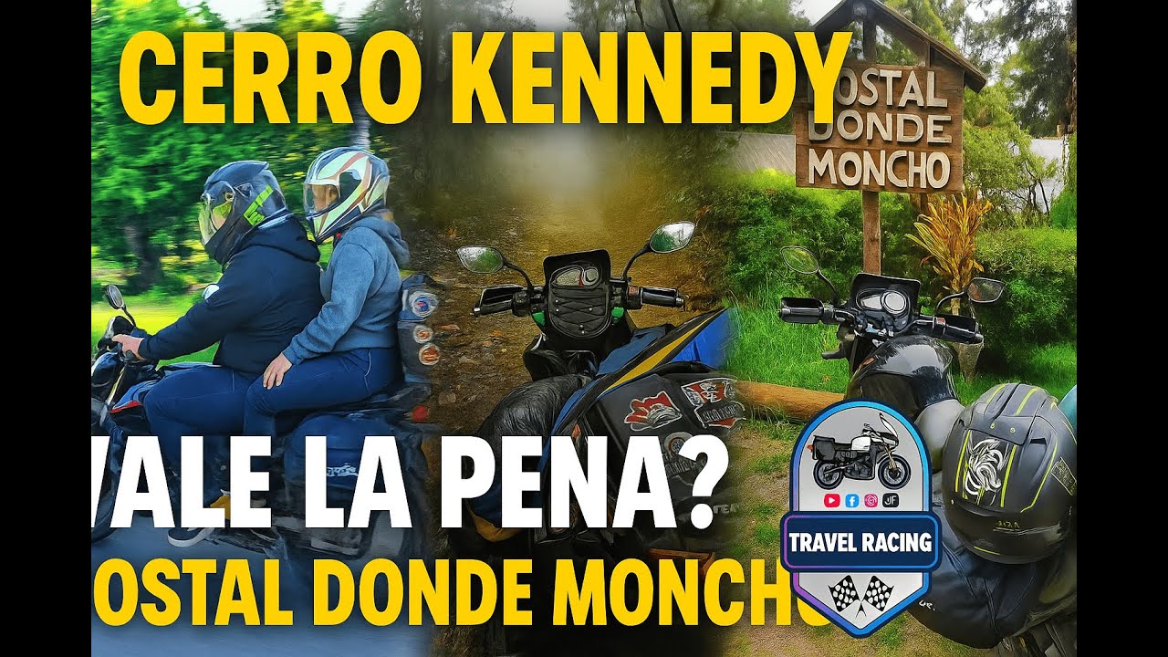Subimos al cielo en moto 🏍️ CERRO KENNEDY📍Que tan fácil es llegar al hostal de Moncho🔥
