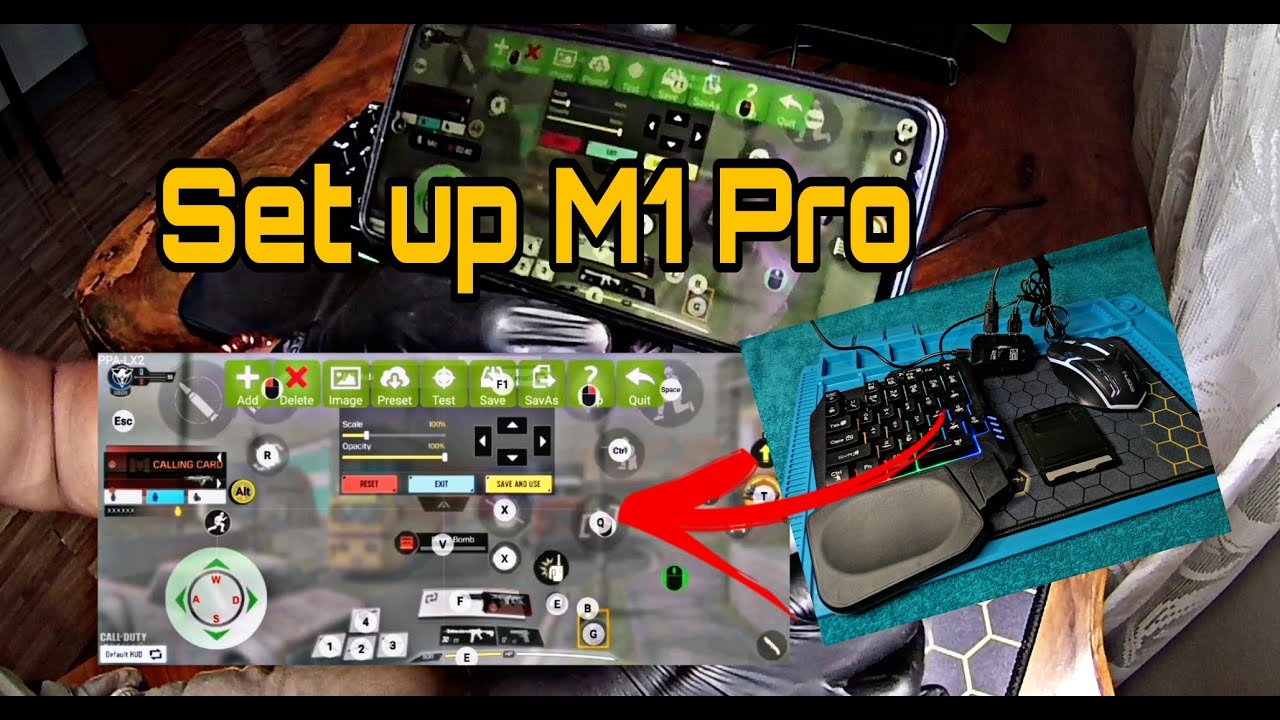 How to set up M1 Pro/Gaming Controller