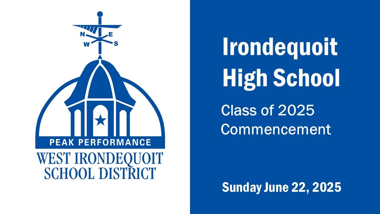 2025 Irondequoit High School Commencement Ceremony