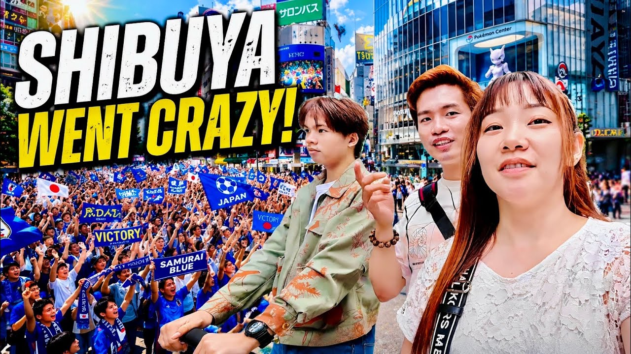 Father's Day in SHIBUYA | Mewtwo, Crowds & Unexpected Celebration!