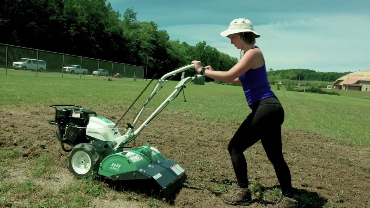 How to Use a Rear-Tine Garden Tiller
