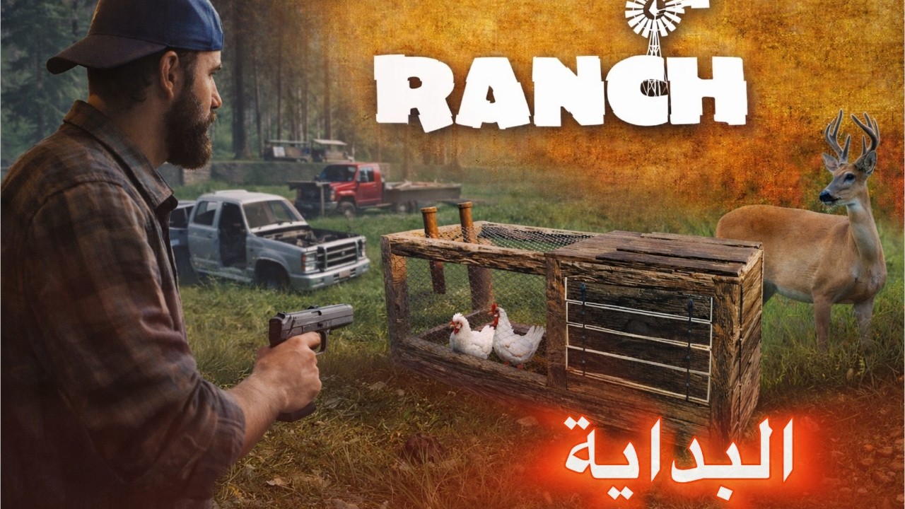 محاكي المزارع 1 | ورثت مزرعة خربانة🐄🐓… وحولتها لبداية مشروع ضخم💵! 