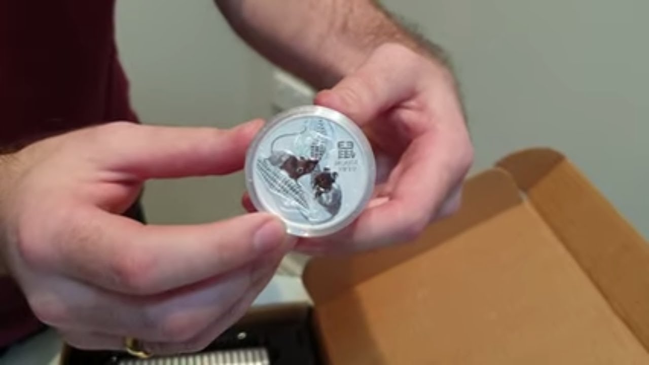 Perth Mint 2020 Lunar Year Of The Mouse Silver and Gold Coins - EPIC UNBOXING!