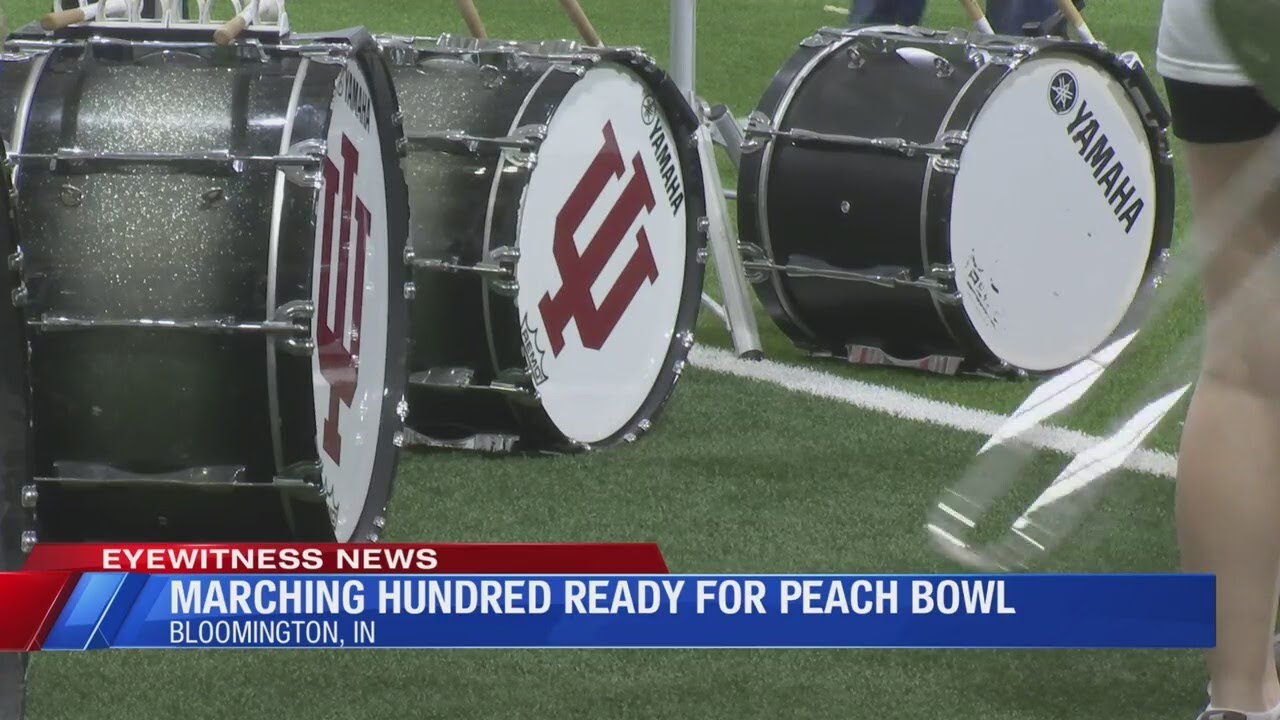Hoosiers' Marching Hundred ready to perform at Peach Bowl