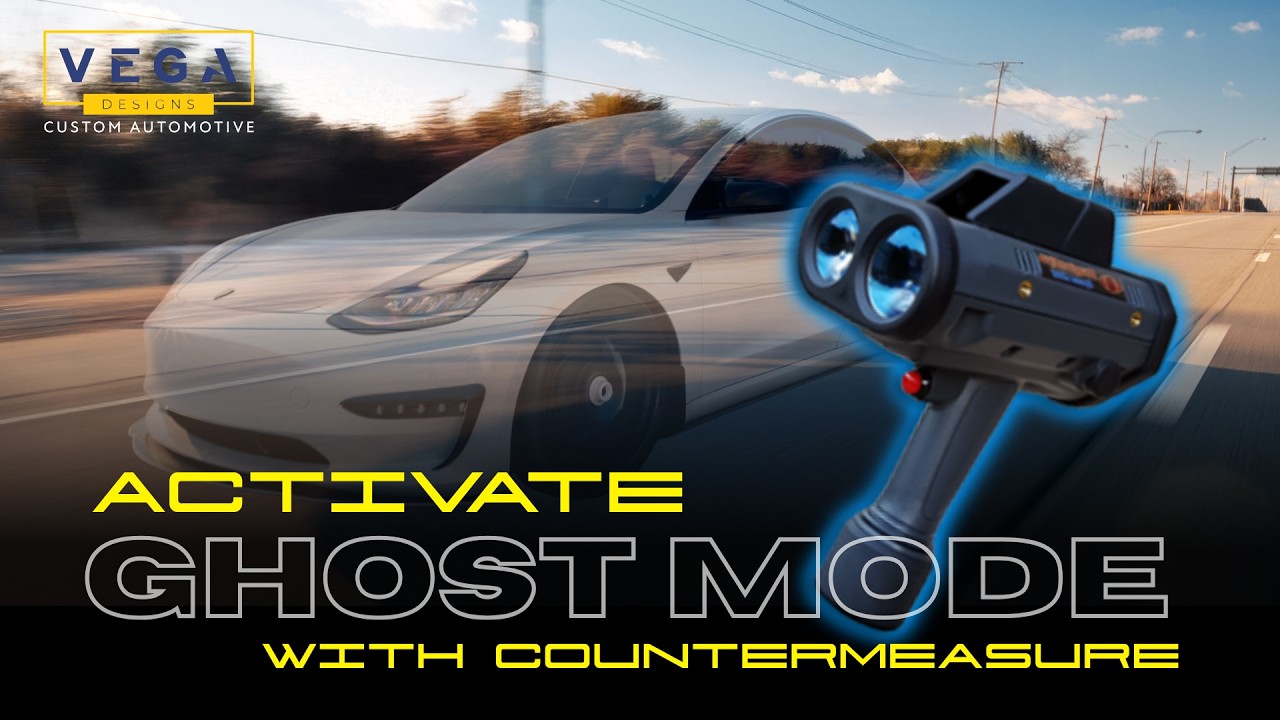 Tesla Model X Plaid Stealth Countermeasure Install | Uniden R9W Radar & Laser Defense