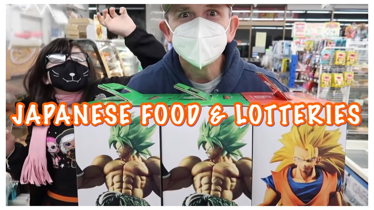 LOTS OF JAPANESE FOOD AND A NEW LOTTERY TO PLAY!!!