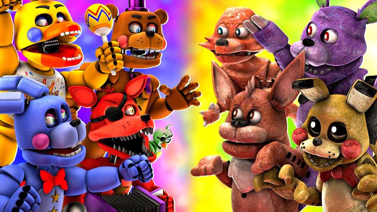 [SFM FNaF] Pokémon Animatronics vs Rockstar