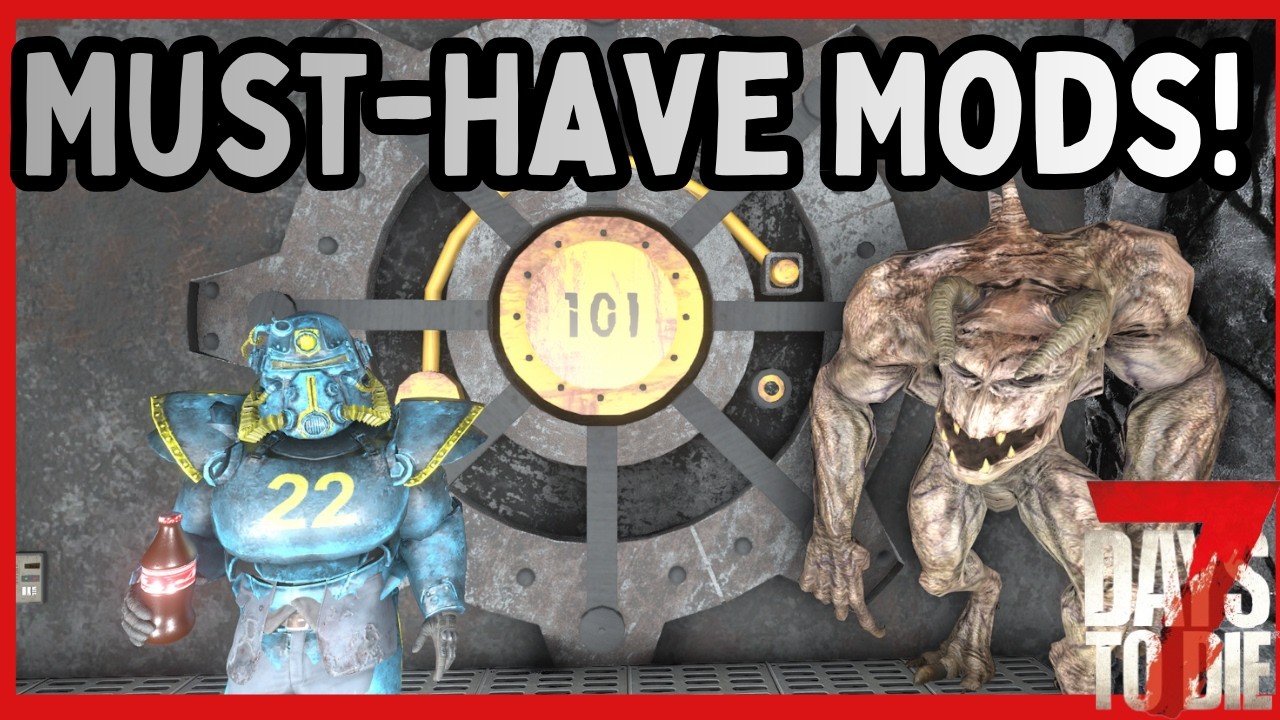 Great Mod Overhauls For 7 Days to Die in 2026 - Amazing Mods That Change The Game!