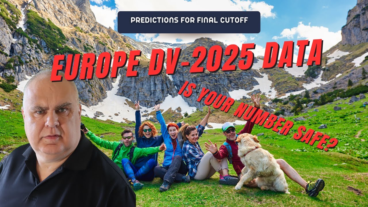 DV Lottery Greencard | DV2025 CEAC data prediction for EUROPE!
