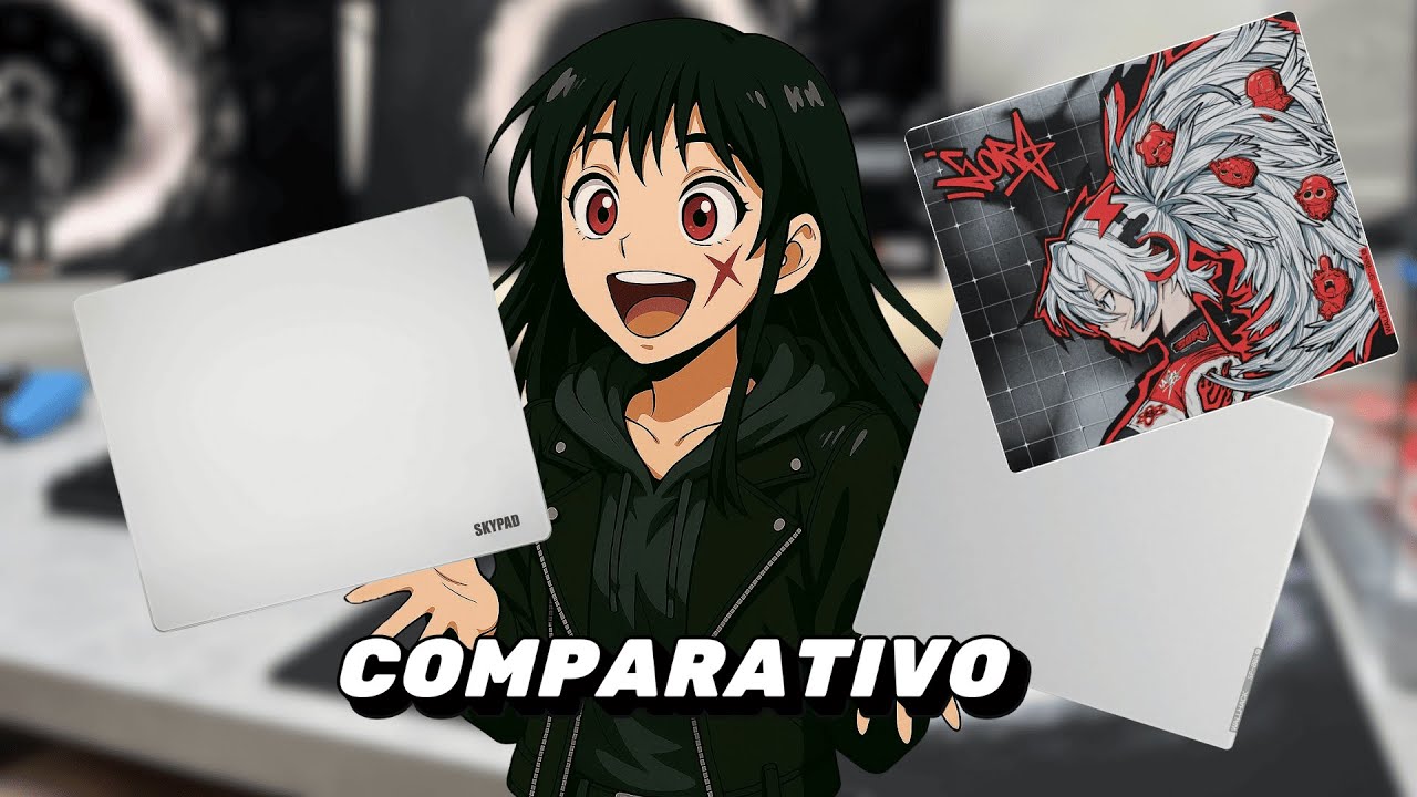 Comparando um MOUSEPAD de VIDRO FALSO V.S um ORIGINAL