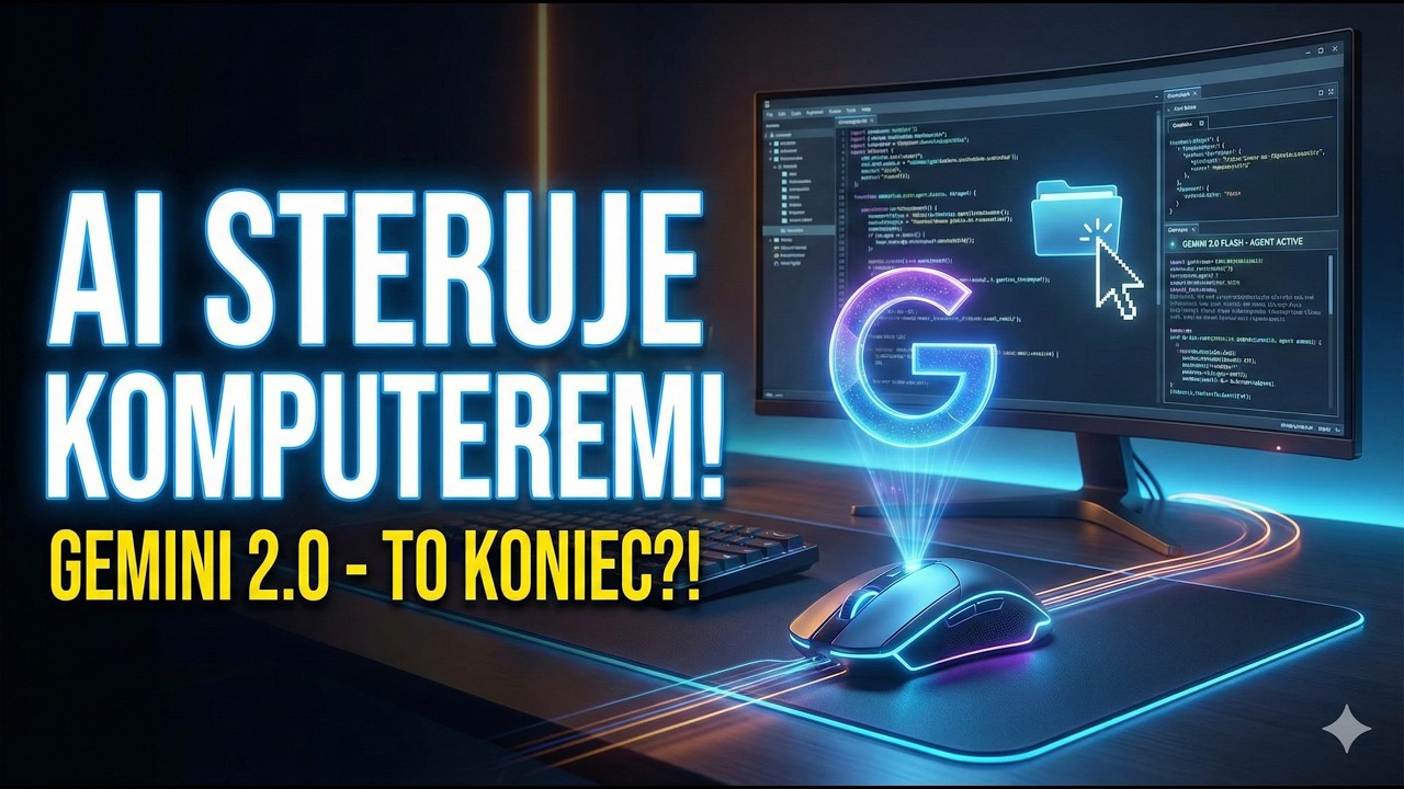 🤯 Google Gemini 2.0 STERUJE komputerem! Koniec chatbot&oacute;w? 🚀 #AI #Google #Gemini