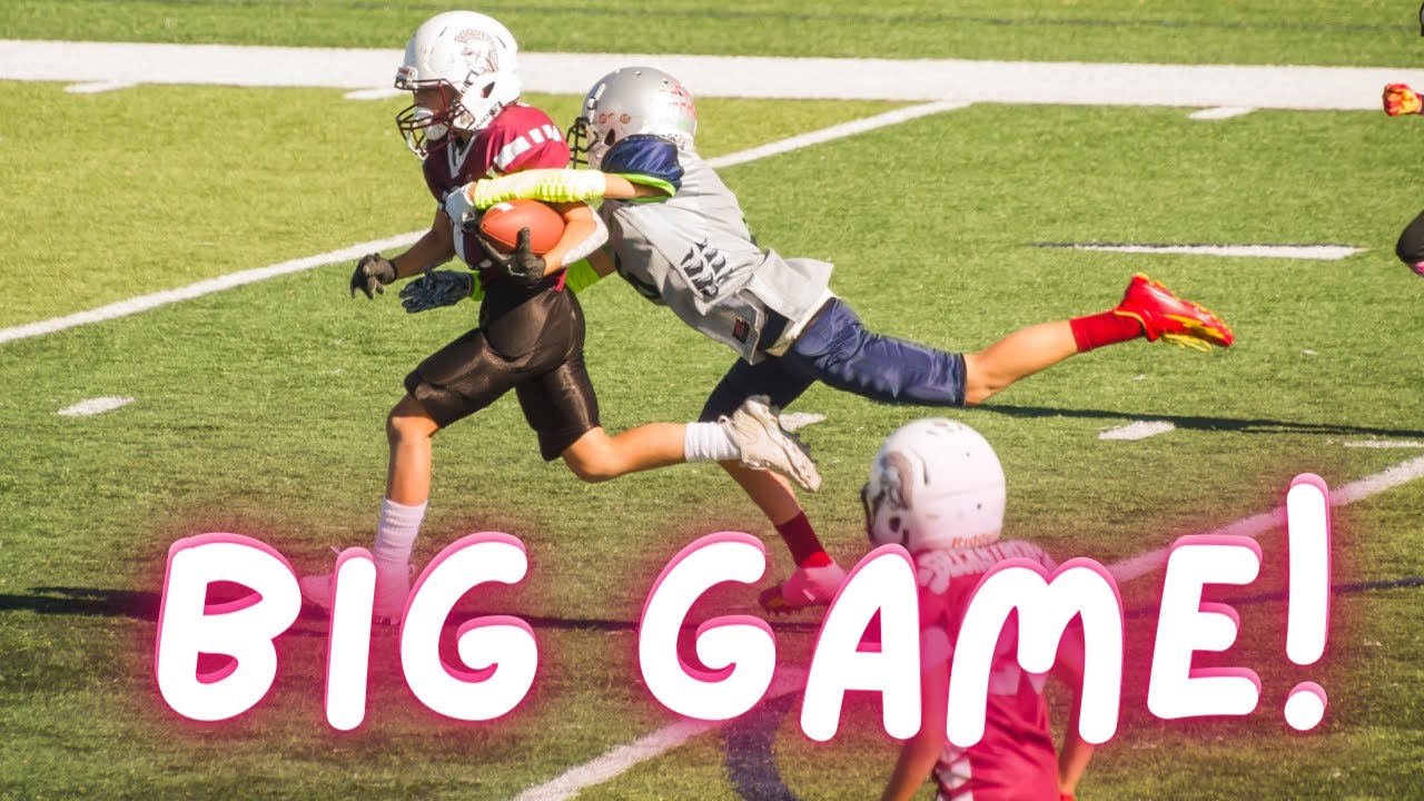 Big Playoff tackle football game for 11 year old!