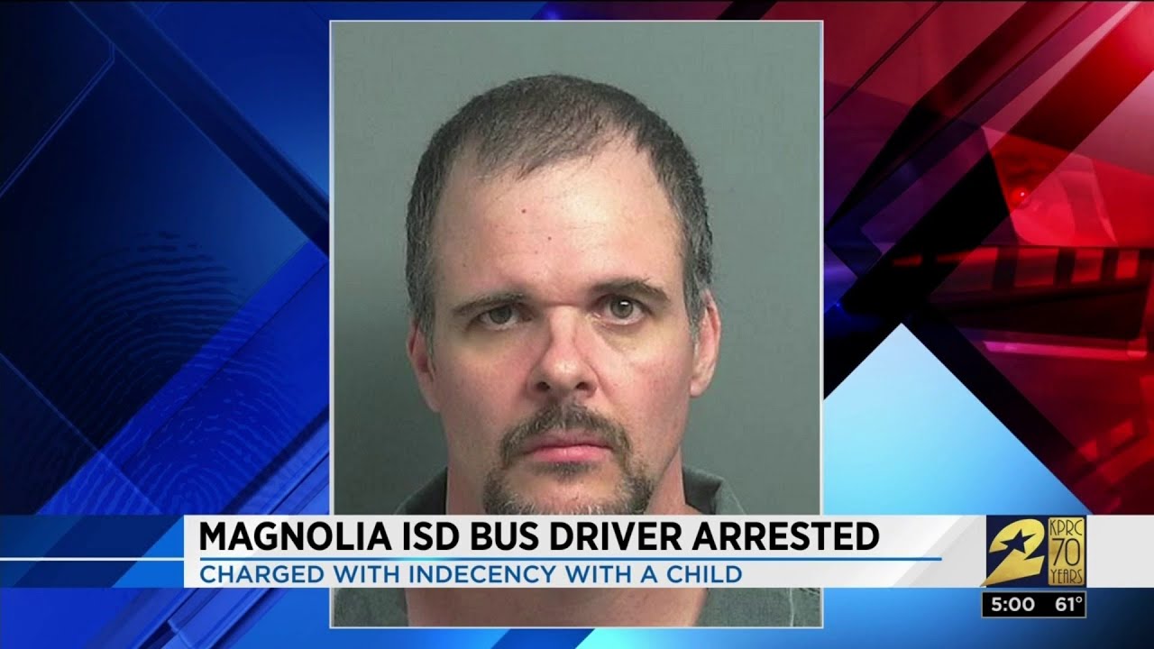 Magnolia ISD bus driver arrested