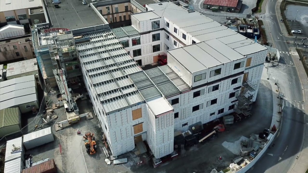St. Luke’s Hospital Kilkenny by drone