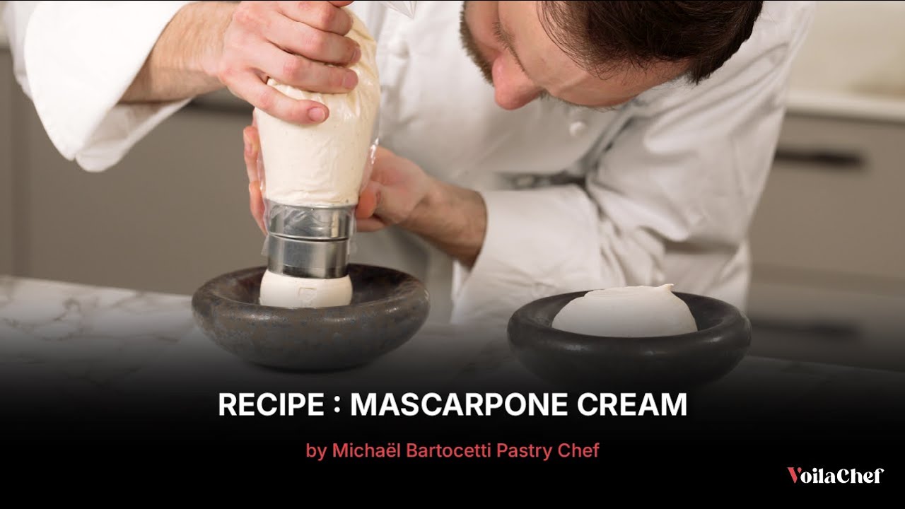 Mascarpone Cream Recipe by Michaël Bartocetti, Executive Pastry Chef | A Signature Chef Recipe