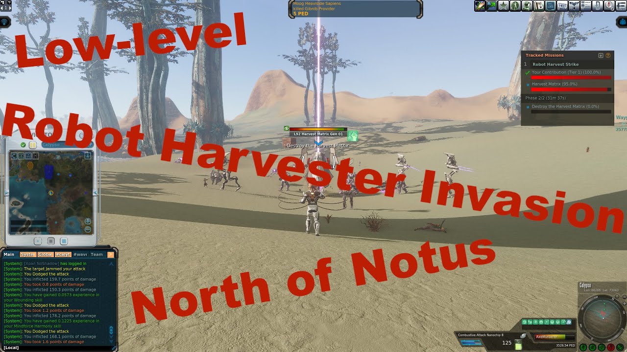 E603 Low-level Robot Harvester Invasion North of Notus - Planet Calypso