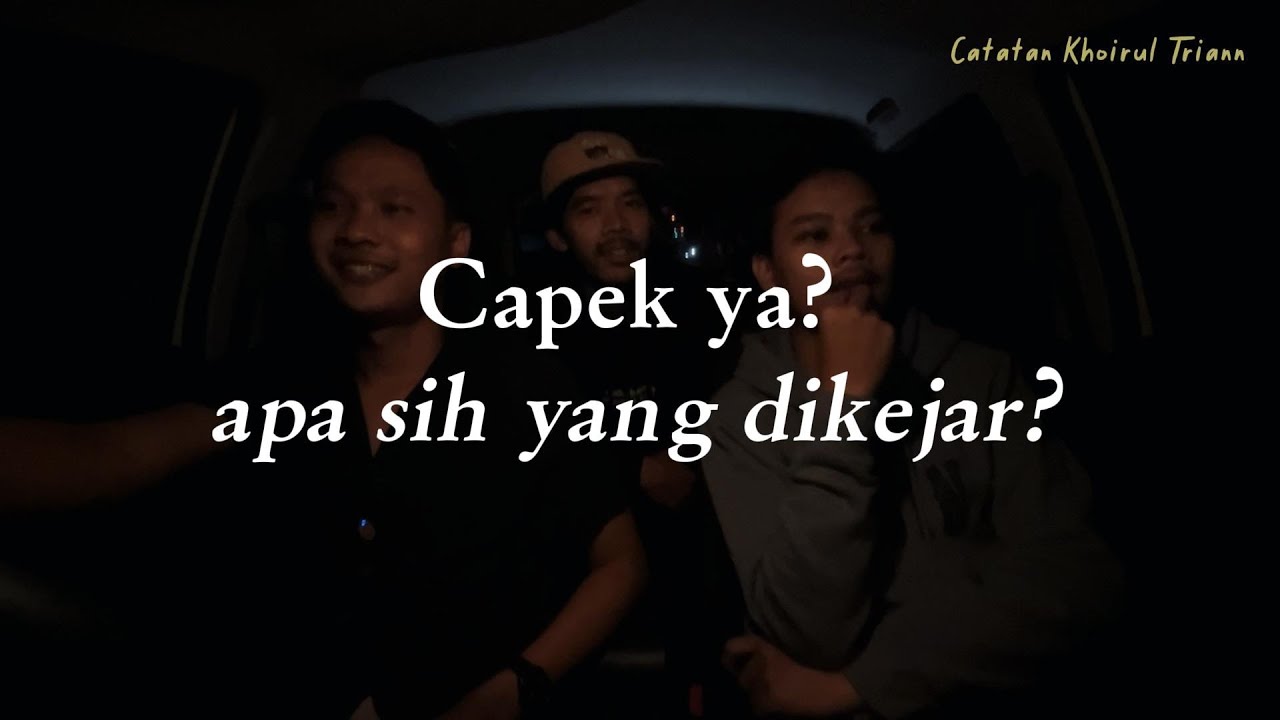Apa sih yang dikejar?